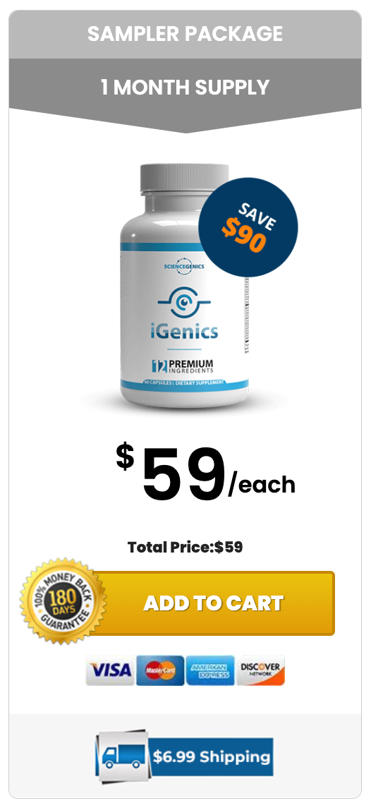 iGenics® | OFFICIAL SITE - 100% All Natural